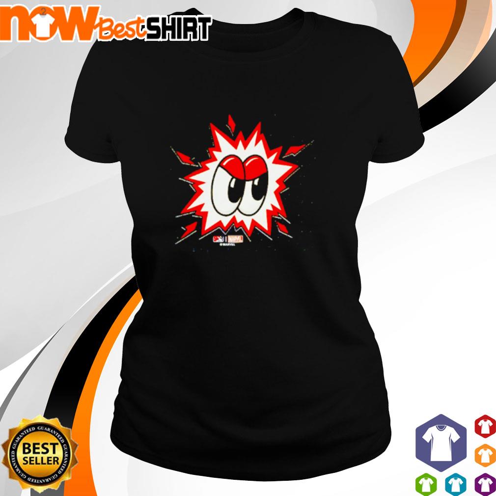 Chattanooga Lookouts x Marvel's Defenders of the Diamond s ladies-tee