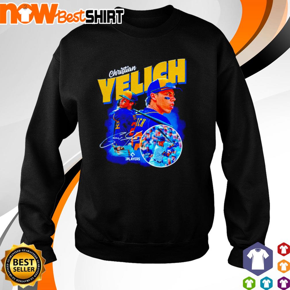 Funny christian Yelich signature Series shirt, hoodie, longsleeve tee,  sweater