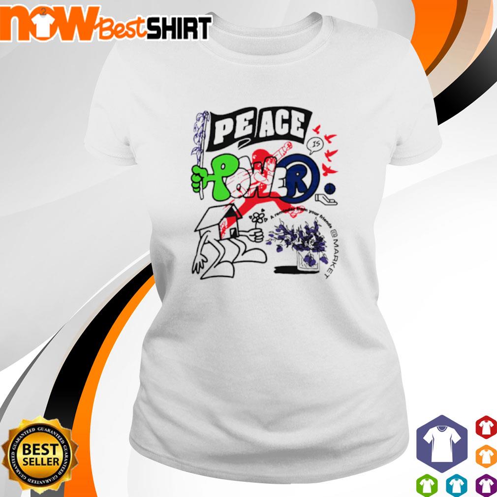 Market Peace and Power s ladies-tee