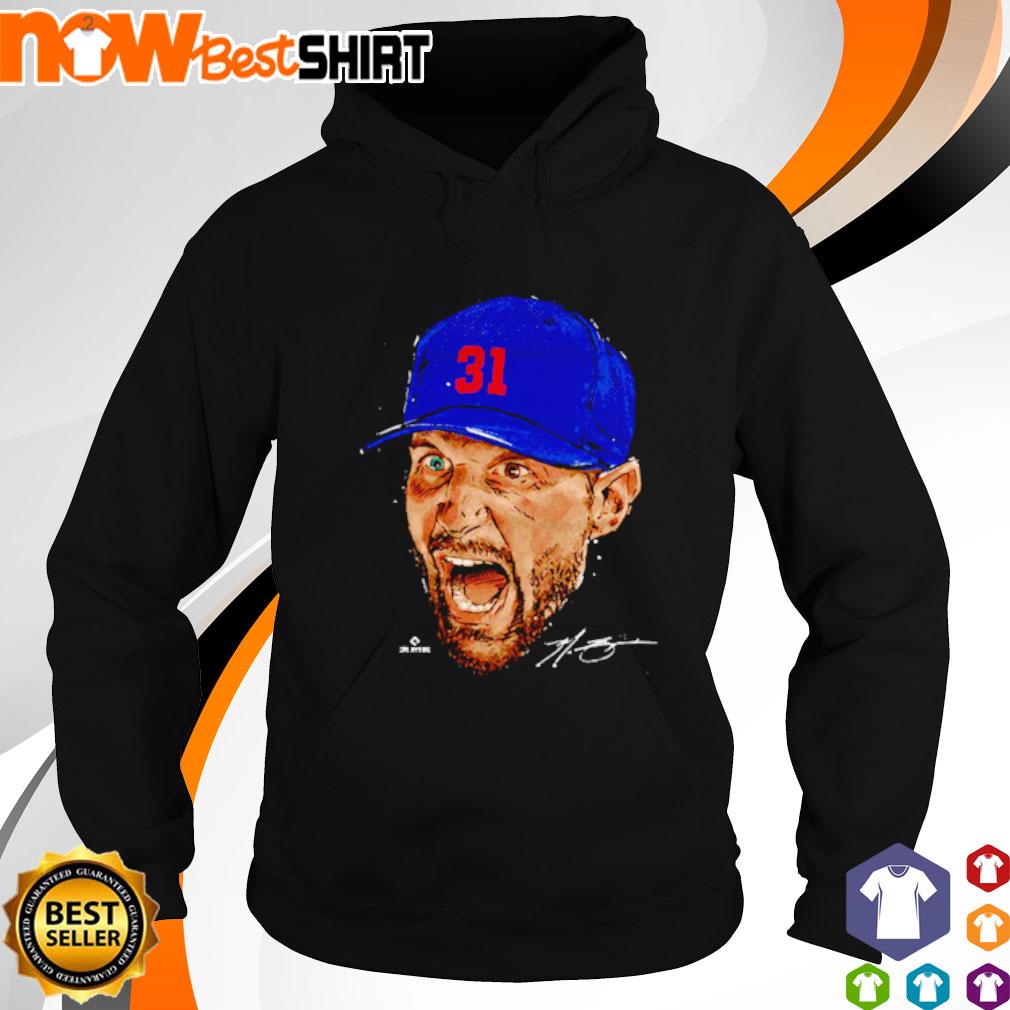 Max Scherzer Texas Scream signature s hoodie