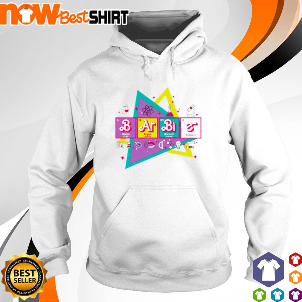 Scicence Periodic Table Barbie s hoodie