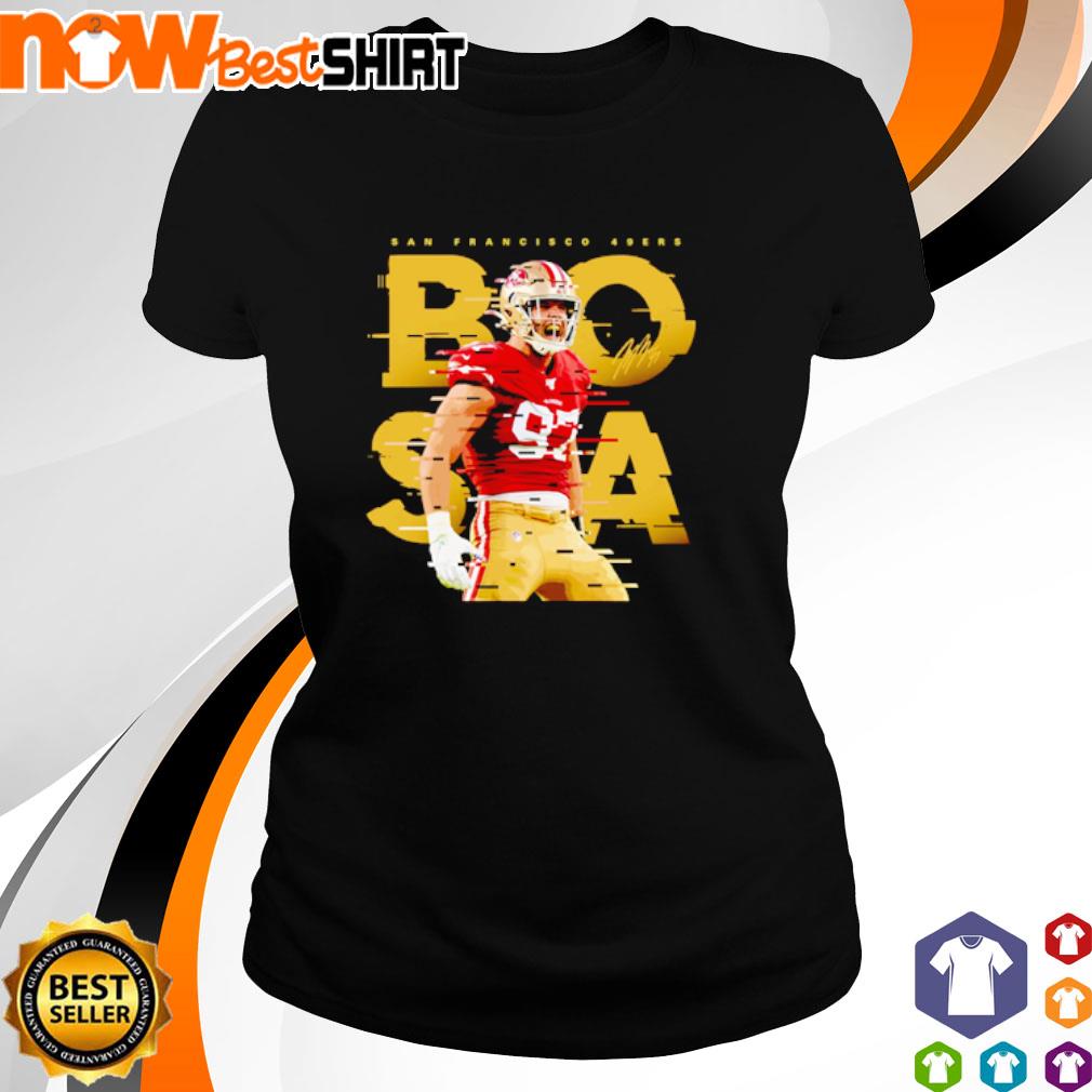 Nick Bosa San Francisco 49ers signature shirt, hoodie, sweater