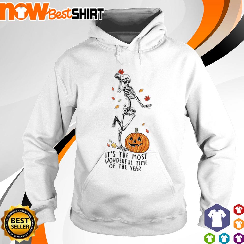 Skeleton It's the most wonderful time of the year s hoodie