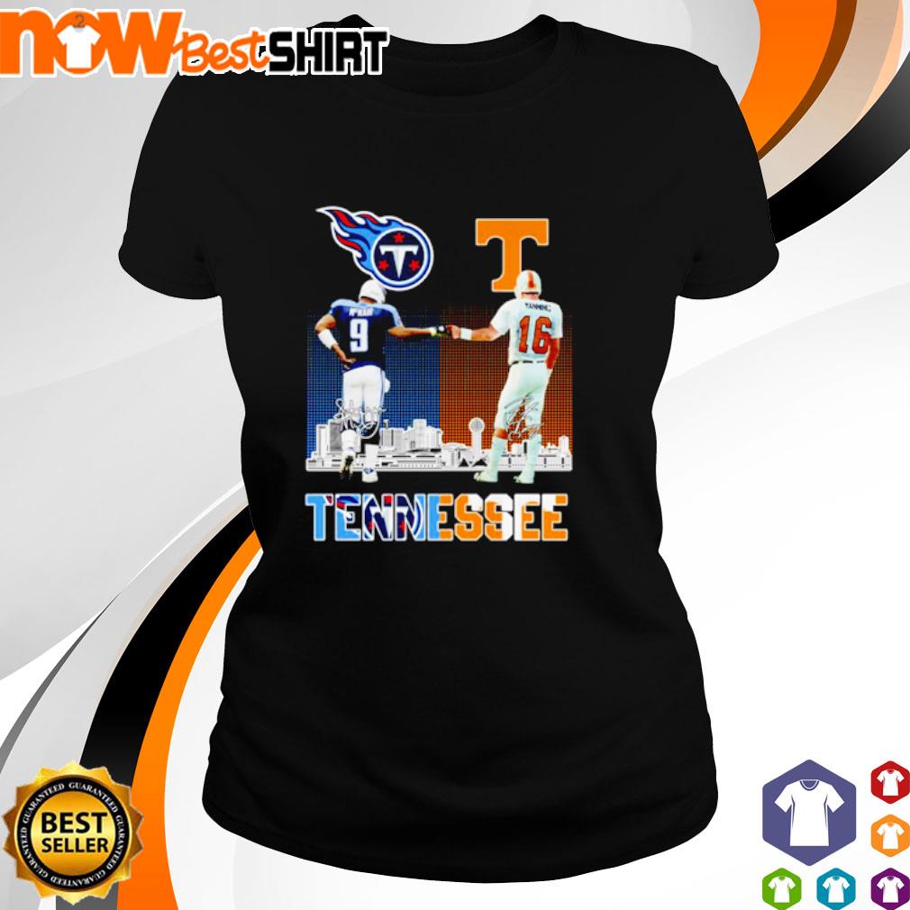 Official Tennessee Titans Mcnair And Manning Tennessee Volunteers Shirt,  hoodie, sweater, long sleeve and tank top