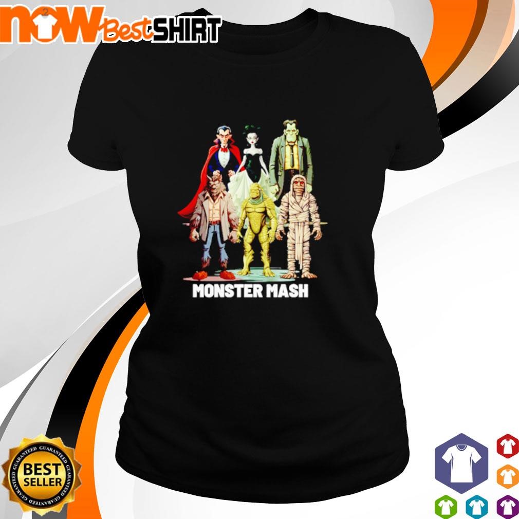 Halloween Monster Mash Multiple Color shirt ladies-tee.jpg
