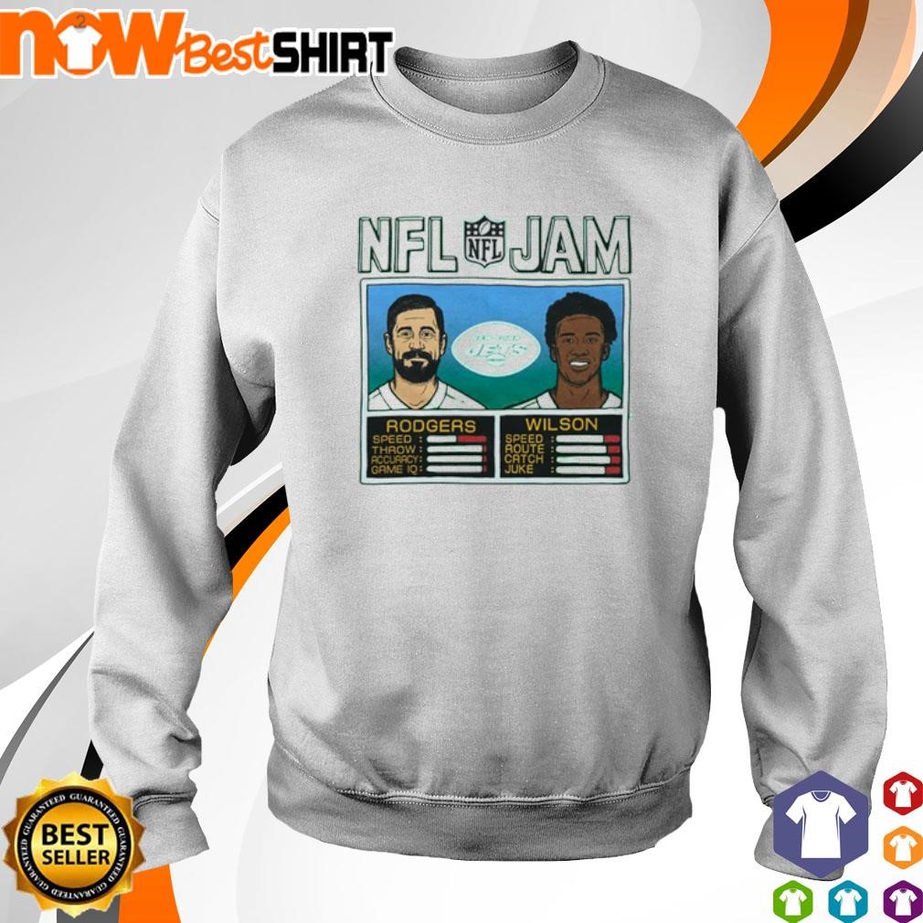 Rodgers and Wilson NFL Jam New York Jets shirt, hoodie, sweater, long  sleeve and tank top