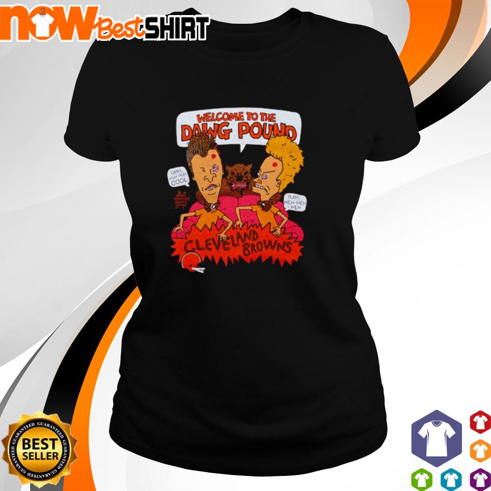 Official beavis And Butthead X Cleveland Browns Dawg Pound Shirt, hoodie,  sweater, long sleeve and tank top