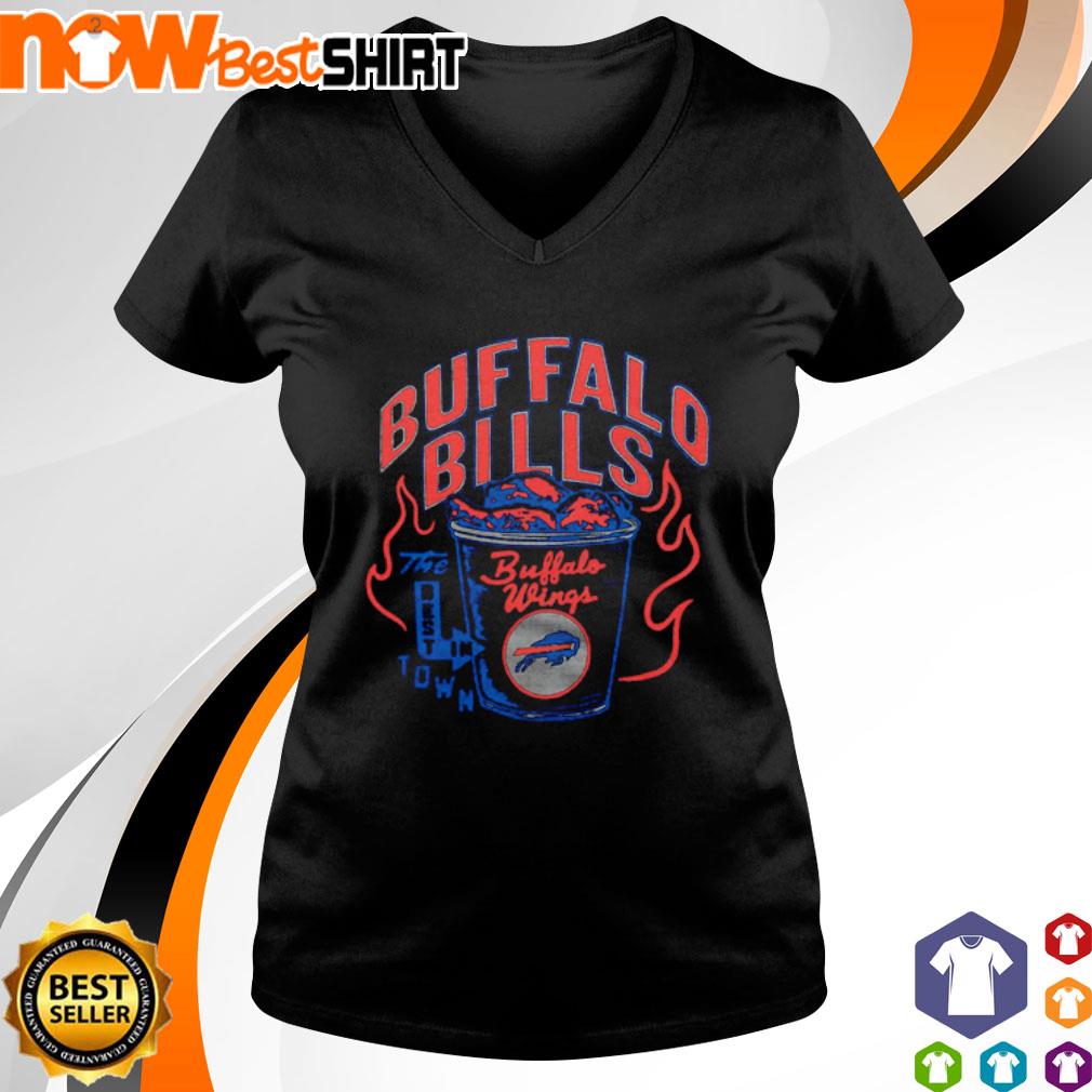 Buffalo Bills The Best In Town Buffalo Wings T-Shirt