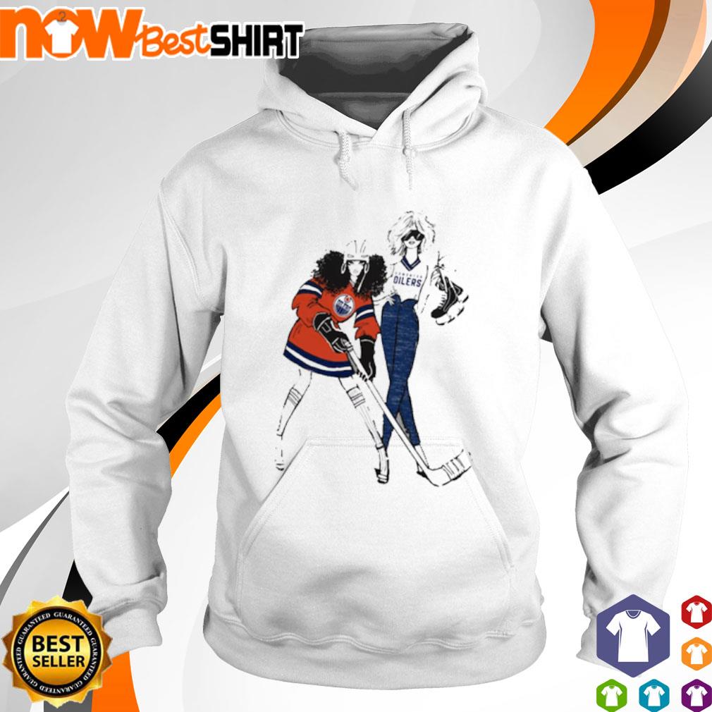 Edmonton Oilers G-III 4Her by Carl Banks Hockey Girls Fitted s hoodie