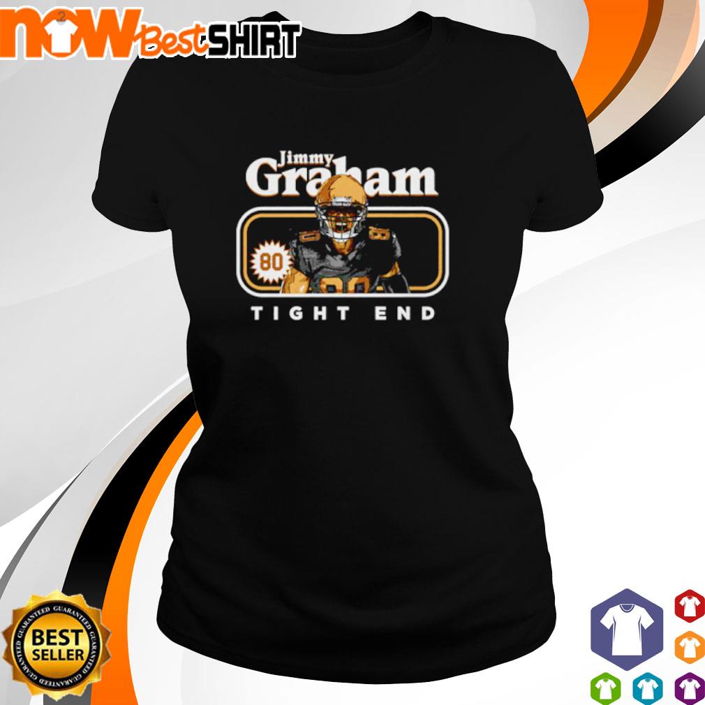 Jimmy Graham 80 New Orleans Saints tight end football shirt, hoodie,  sweater, long sleeve and tank top