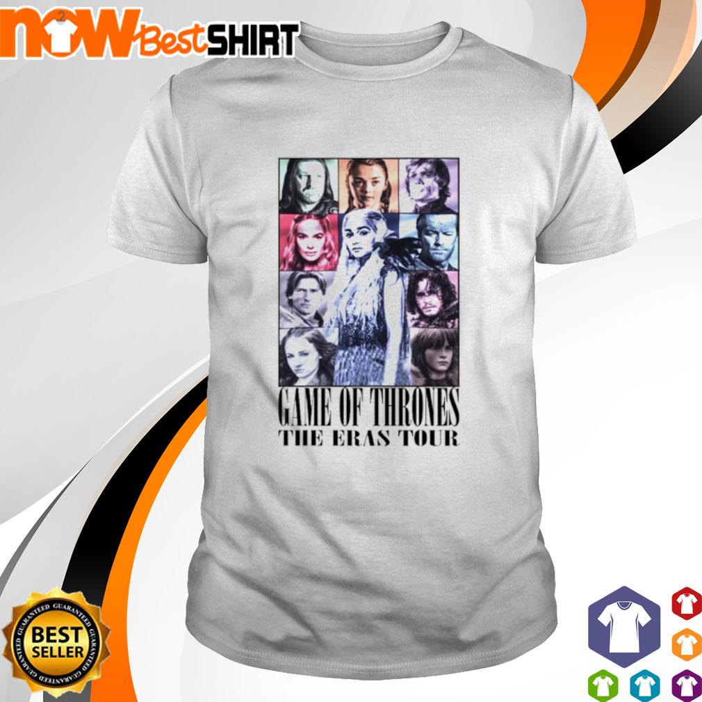Justin Art Games of Thrones The Eras Tour shirt