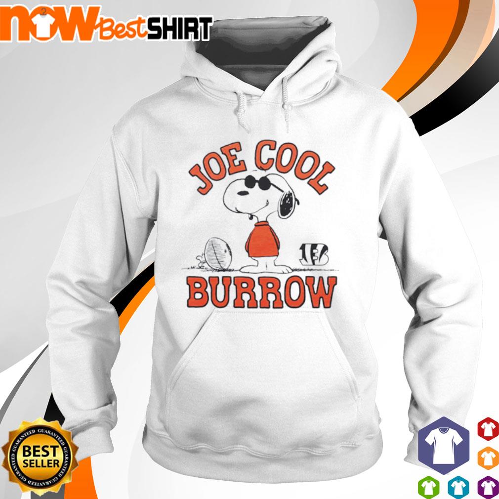 Official Peanuts X Bengals Joe Cool Burrow Snoopy Shirt, hoodie, sweater,  long sleeve and tank top