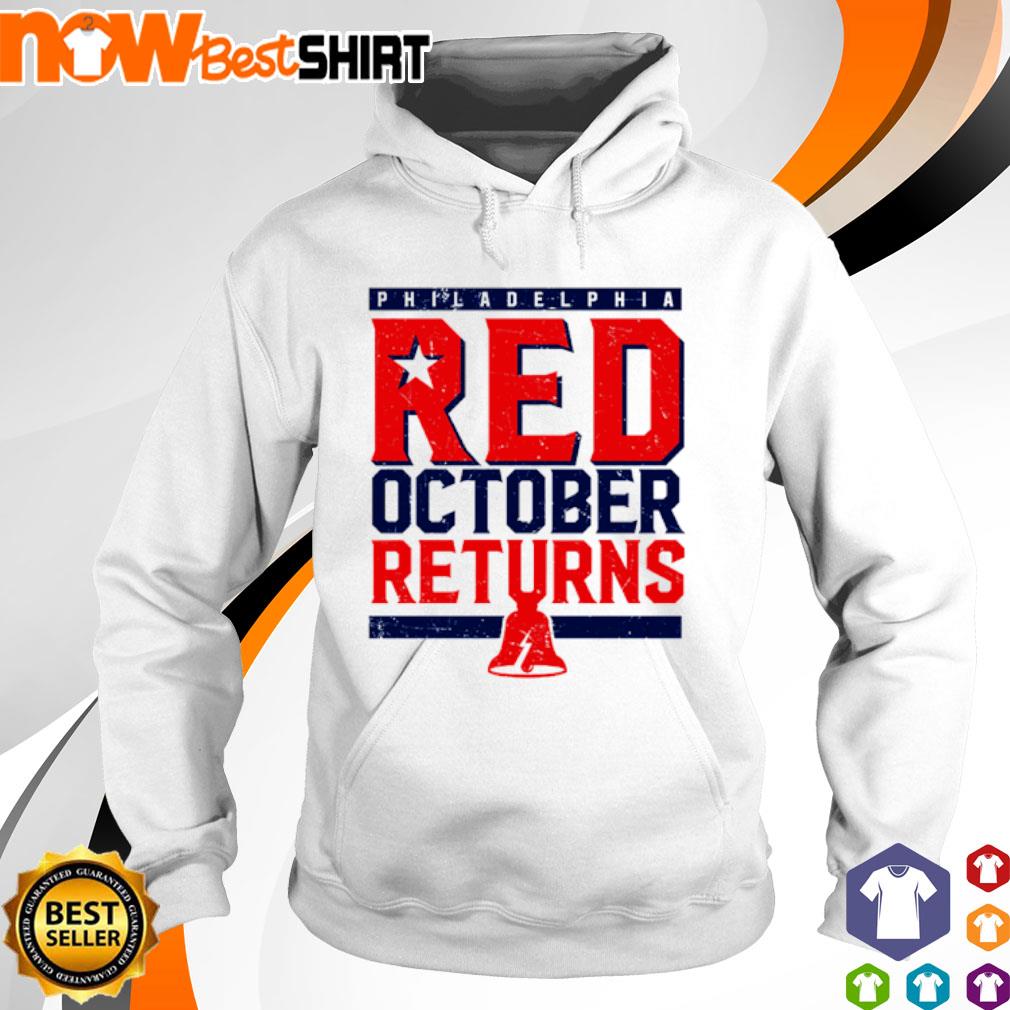 Philadelphia Red October Returns s hoodie