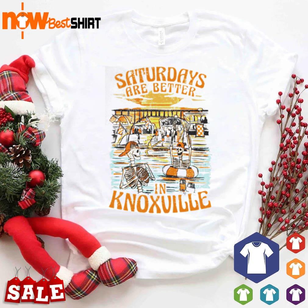 Saturdays are better in Knoxville Skeleton shirt