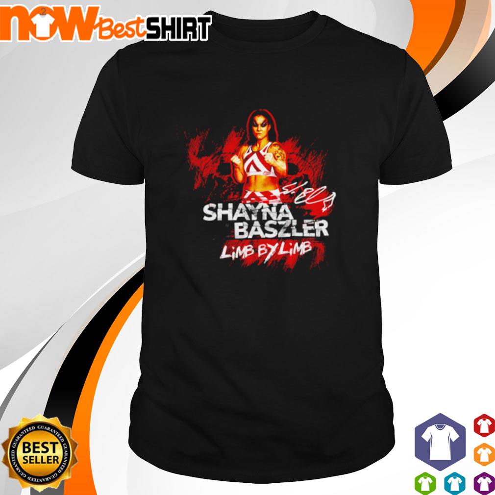 Shayna Baszler Limb by Limb signature shirt