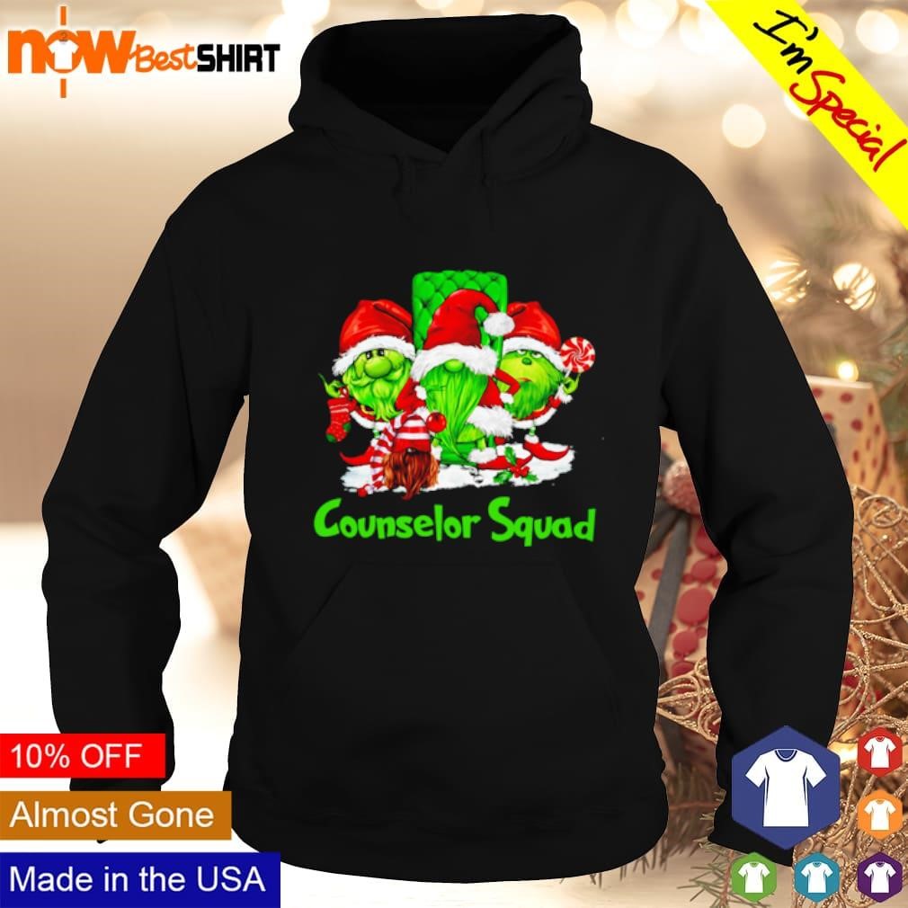 Counselor squad Grinch shirt hoodie