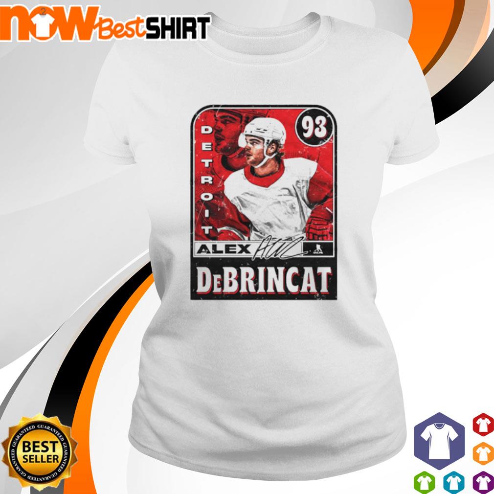 SALE!!! Welcome Alex DeBrincat #12 Detroit Red Wing Name & Number T  Shirt S_5XL