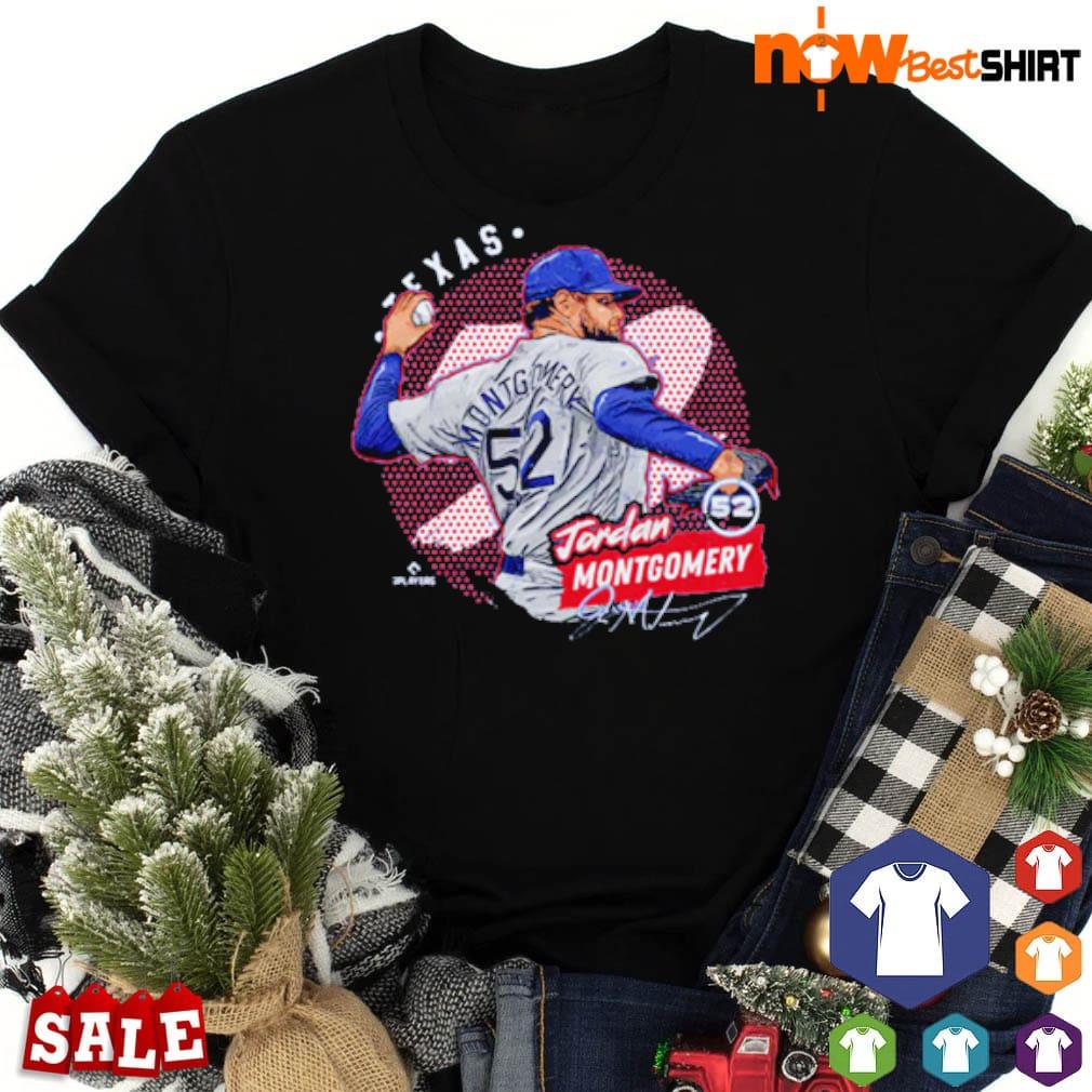 Jordan Montgomery Texas dots signature shirt