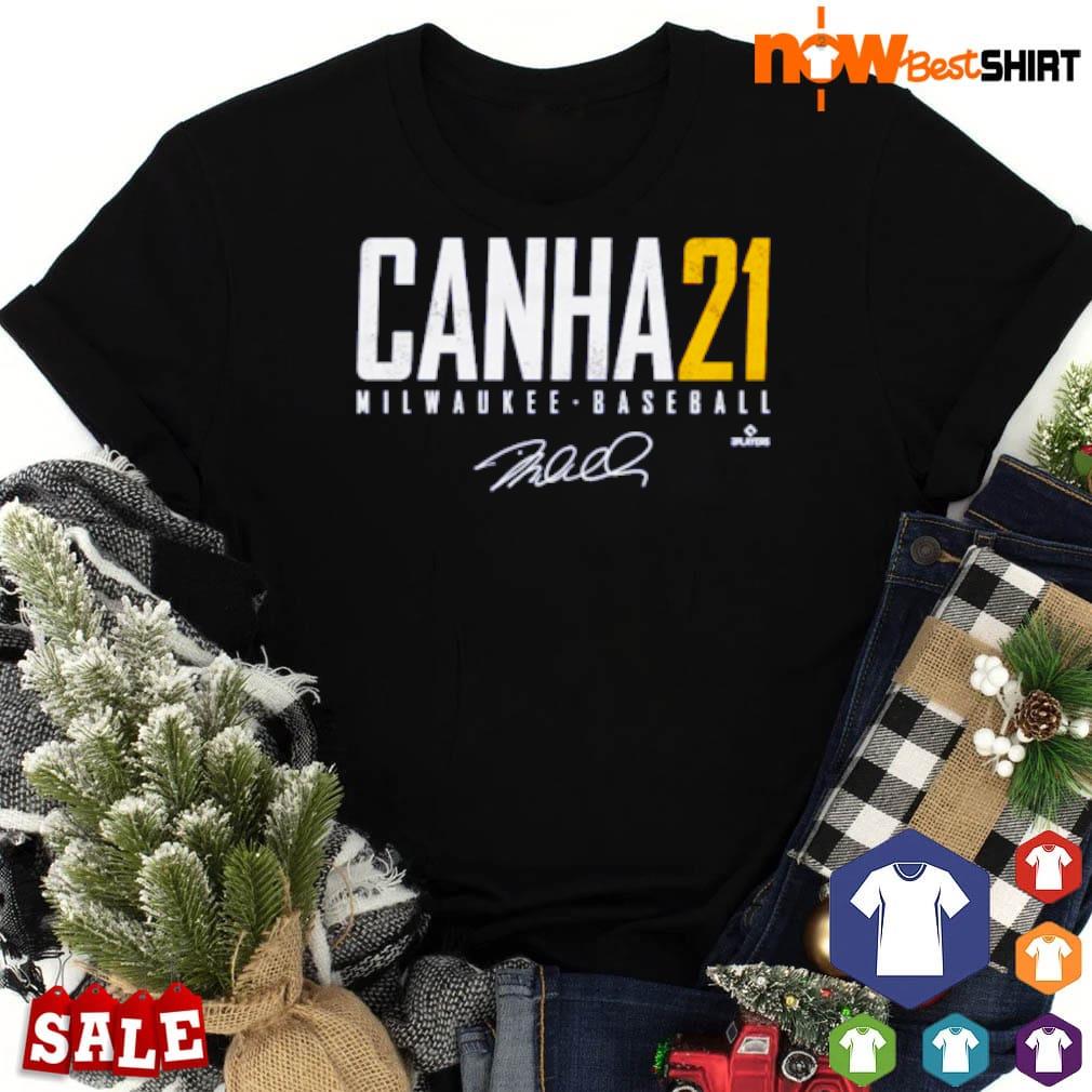 Mark canha milwaukee elite signature shirt, hoodie, sweater, long sleeve  and tank top