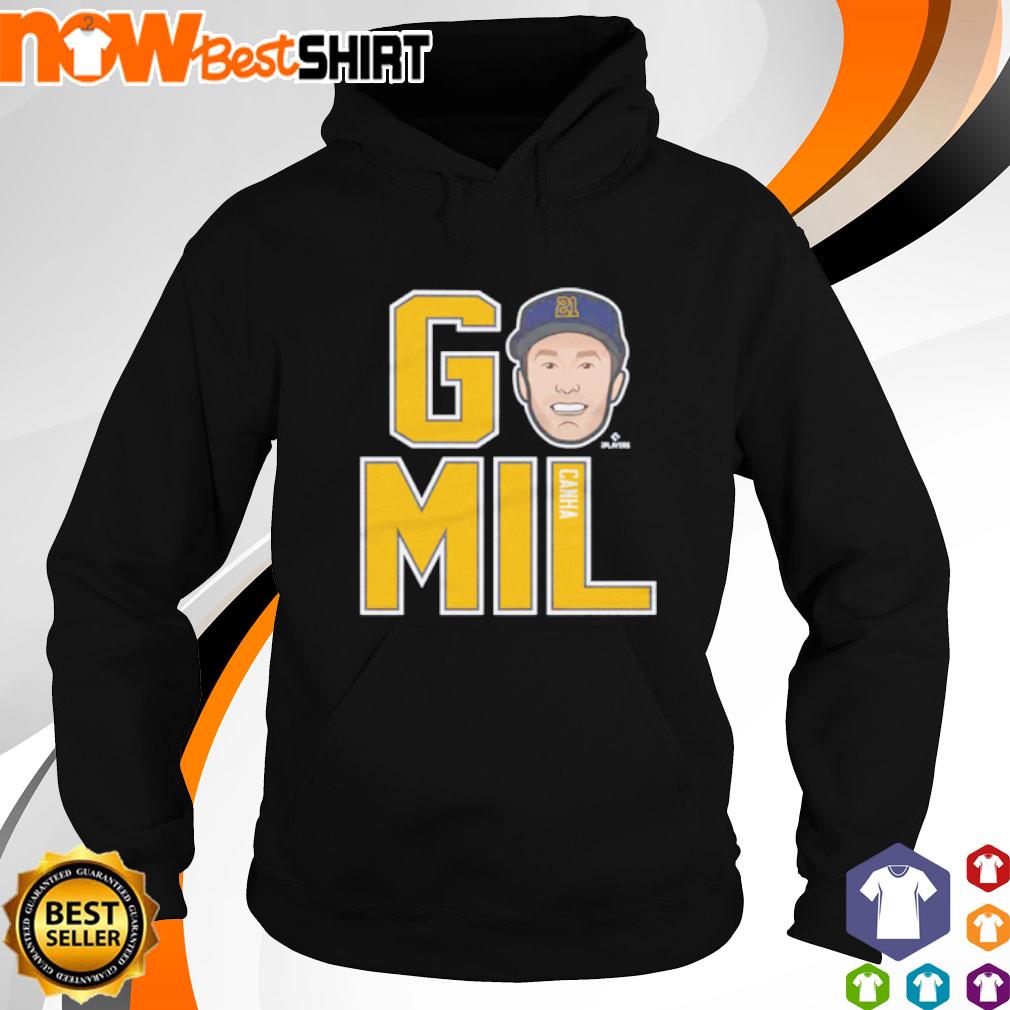 Official mark canha milwaukee go mil shirt, hoodie, sweater, long sleeve  and tank top