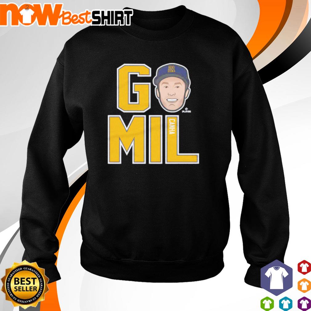 Official mark canha milwaukee go mil shirt, hoodie, sweater, long sleeve  and tank top