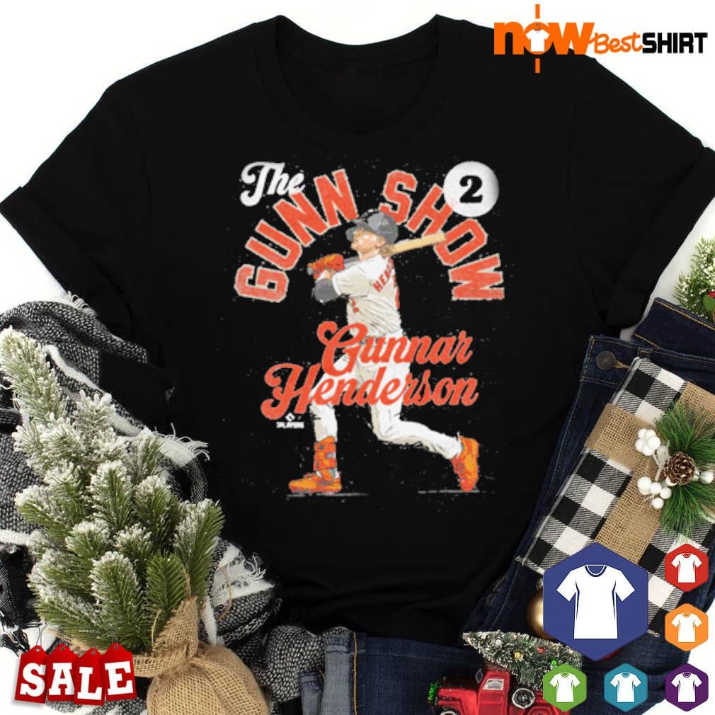 Gunnar Henderson: Welcome to The Gunn Show, Adult T-Shirt / Large - MLB - Sports Fan Gear | breakingt