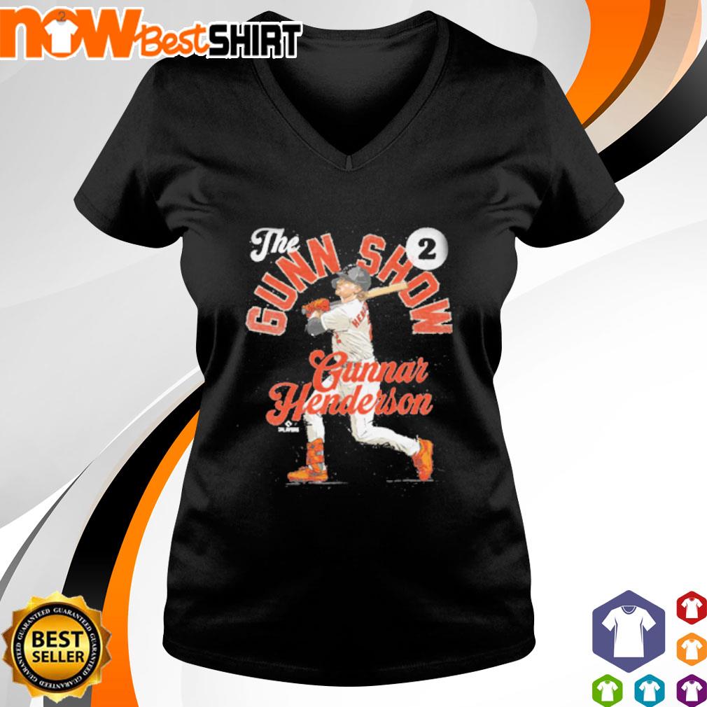 Gunnar Henderson Baltimore the Gunn Show Arc baseball shirt - Limotees