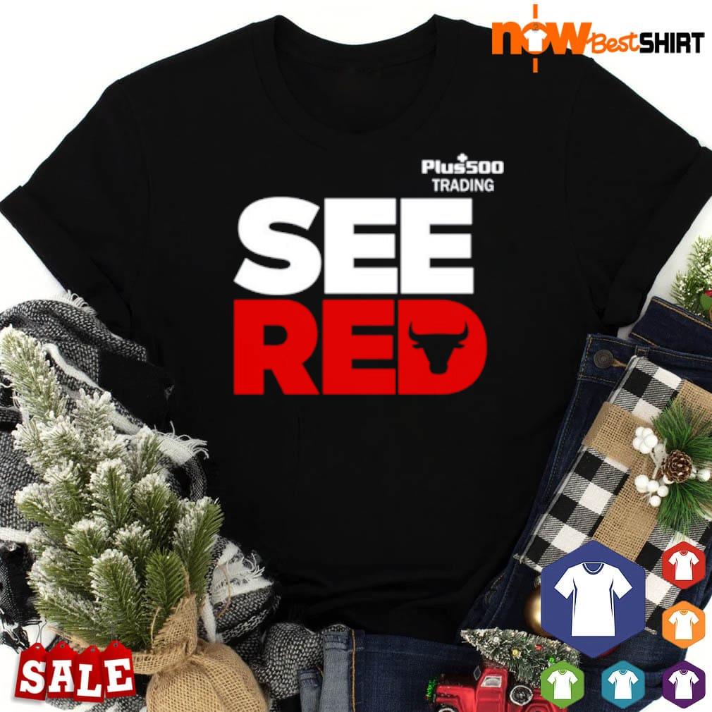 Zach Lavine see red plus500 trading shirt