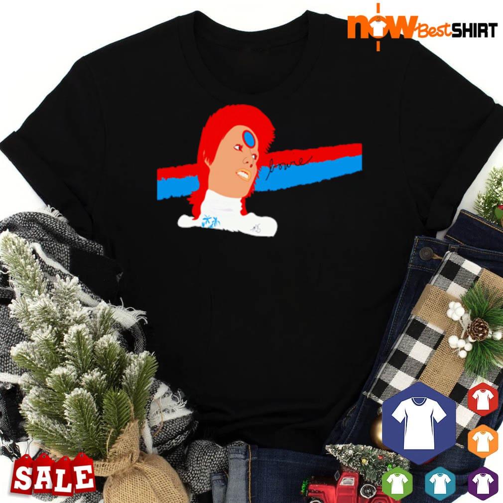 Ziggy played guitar Bowie framed shirt Ziggy played guitar Bowie framed shirt