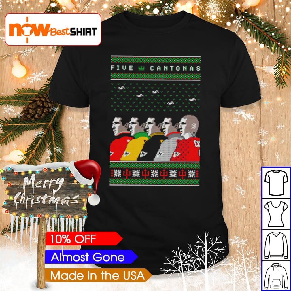 Five Cantonas Xmas sweater