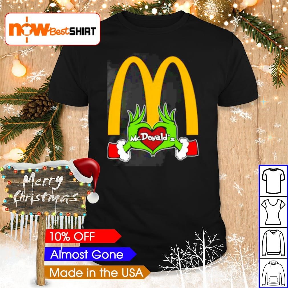 Grinch love McDonald's shirt