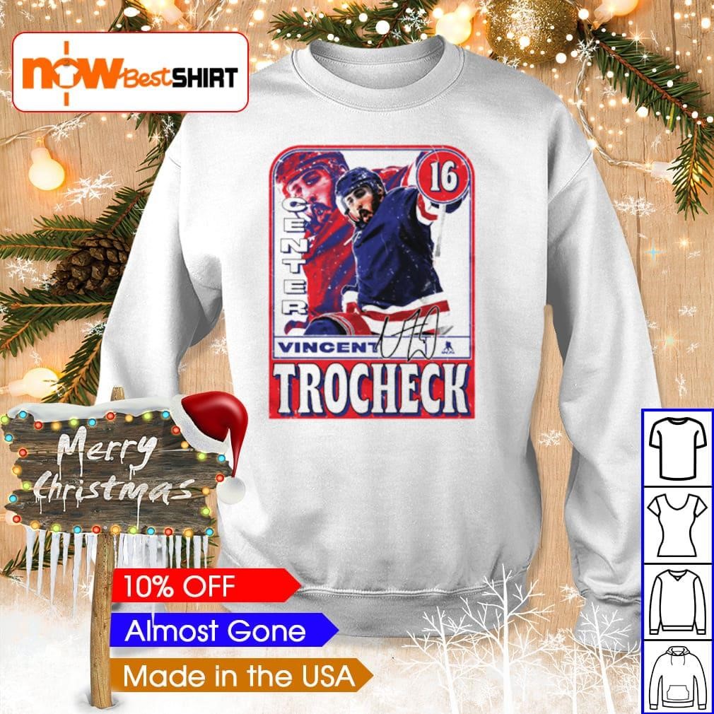 New York Rangers Vincent Trocheck signature shirt, hoodie