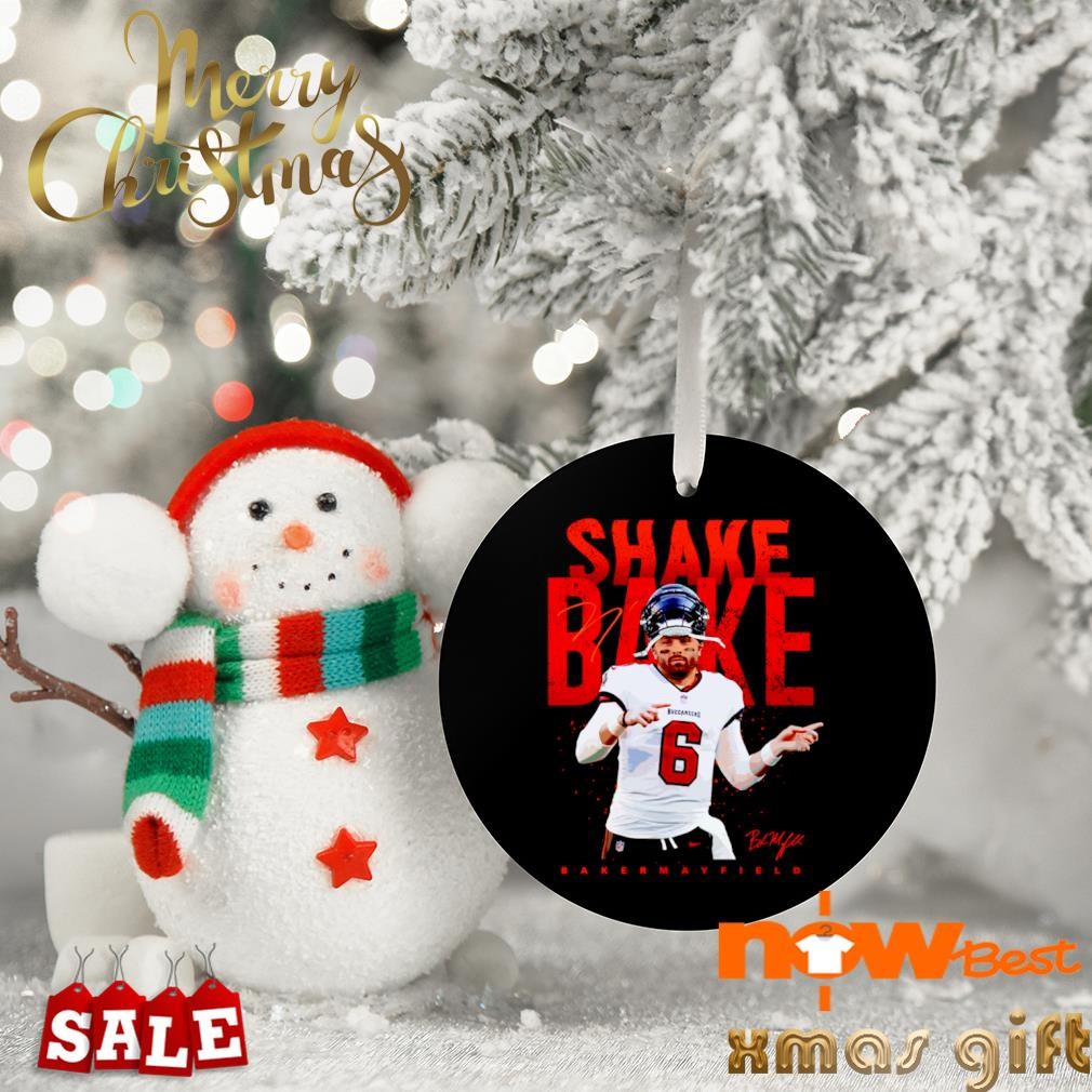 Tampa Bay Buccaneers Baker Mayfield signature ornament