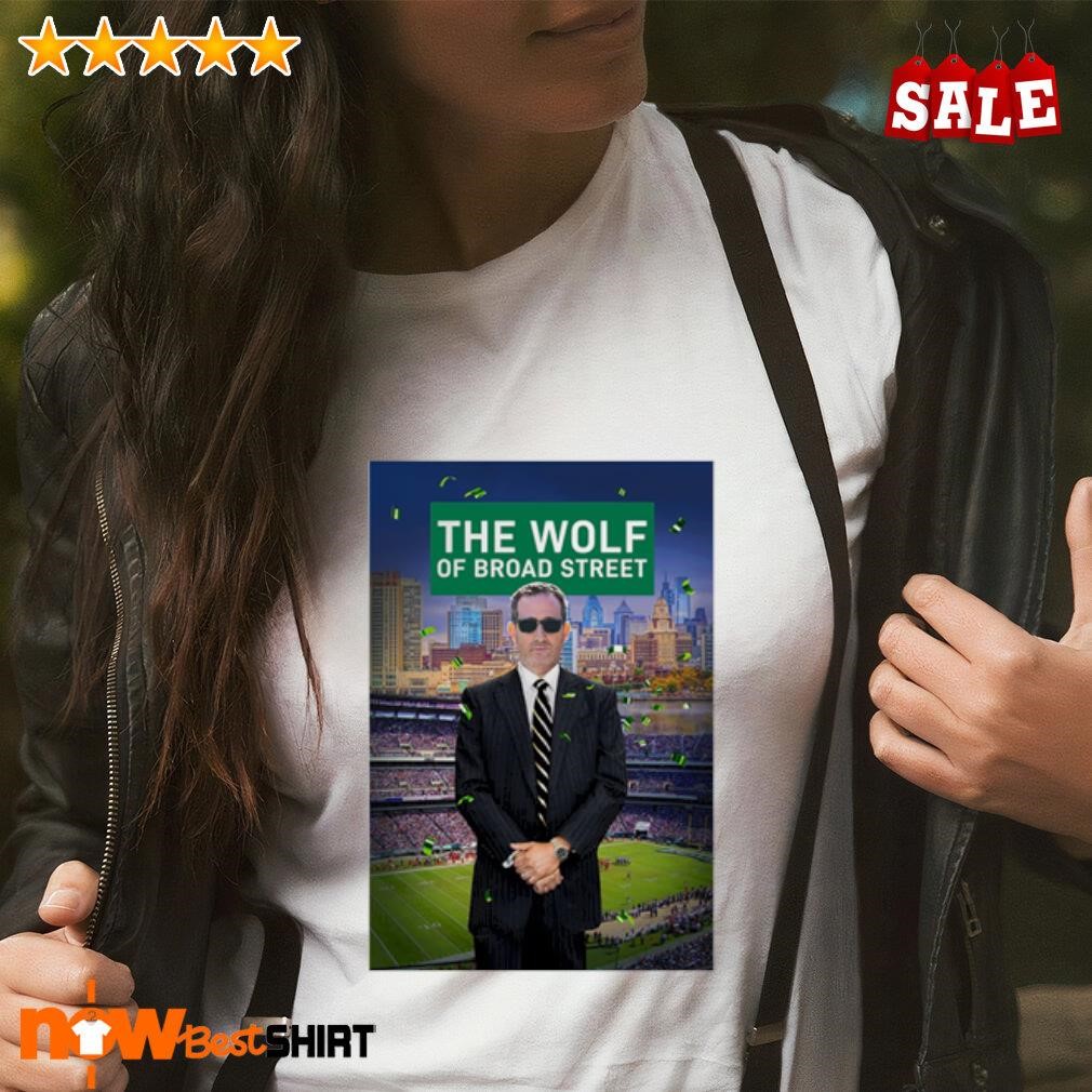 The wolf of broad street shirt