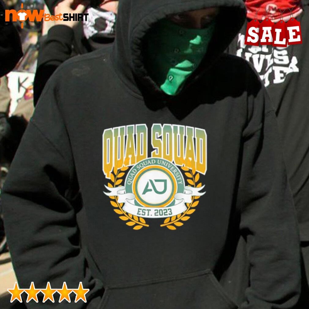 Aj Dillon Quad Squad University shirt hoodie1