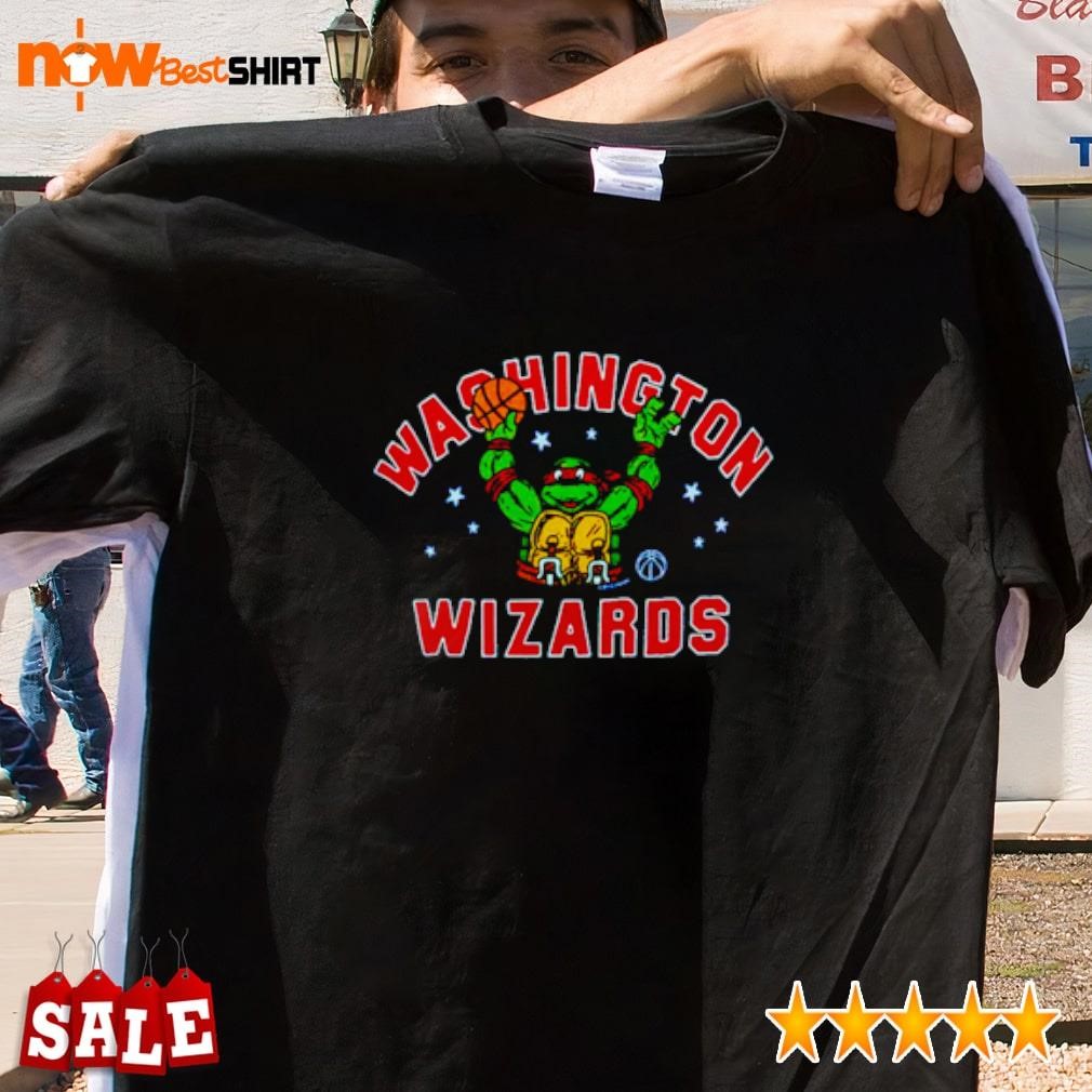 Ninja Turtle Raphael x Washington Wizards shirt