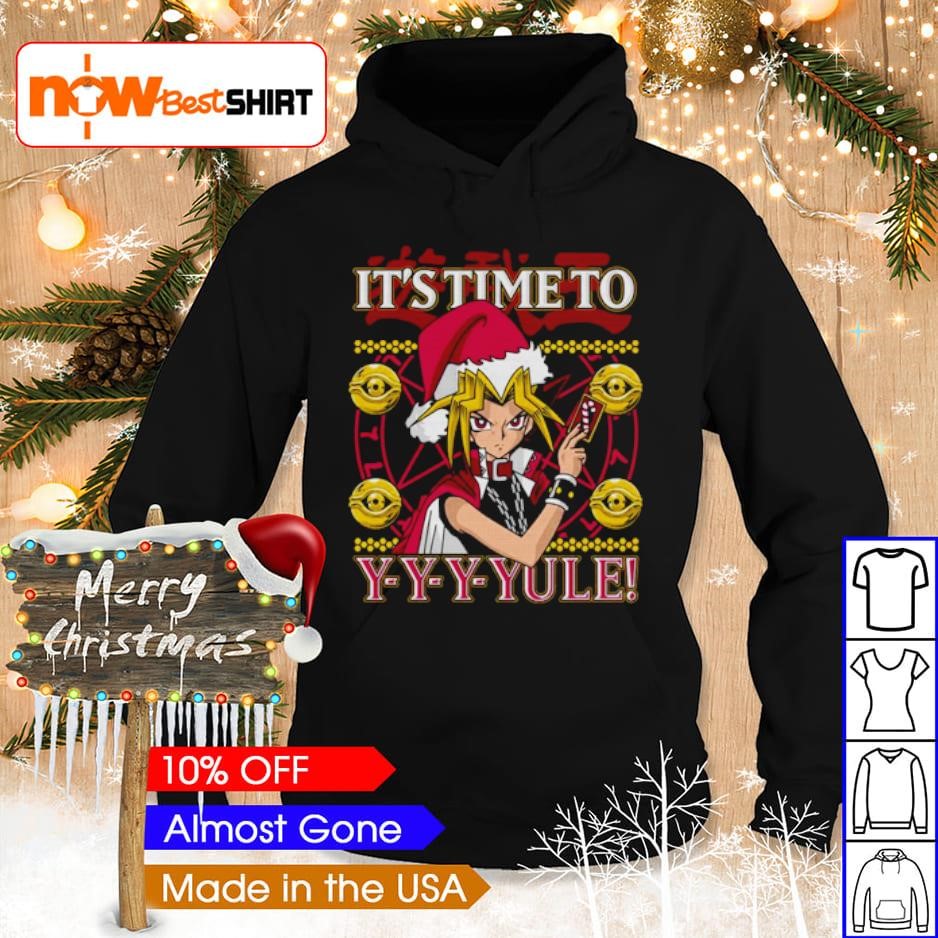 Time to Yule Christmas shirt hoodie