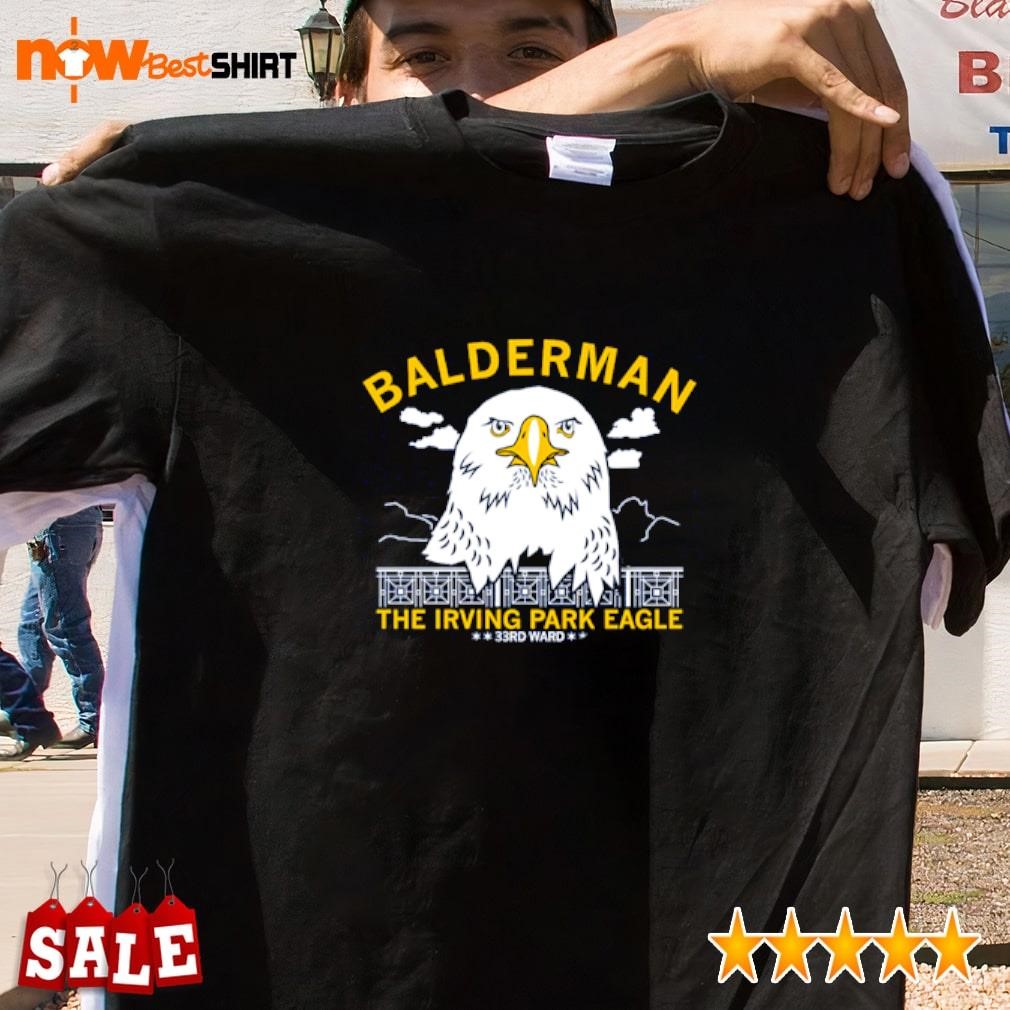 Balderman the Irving park Eagle shirt