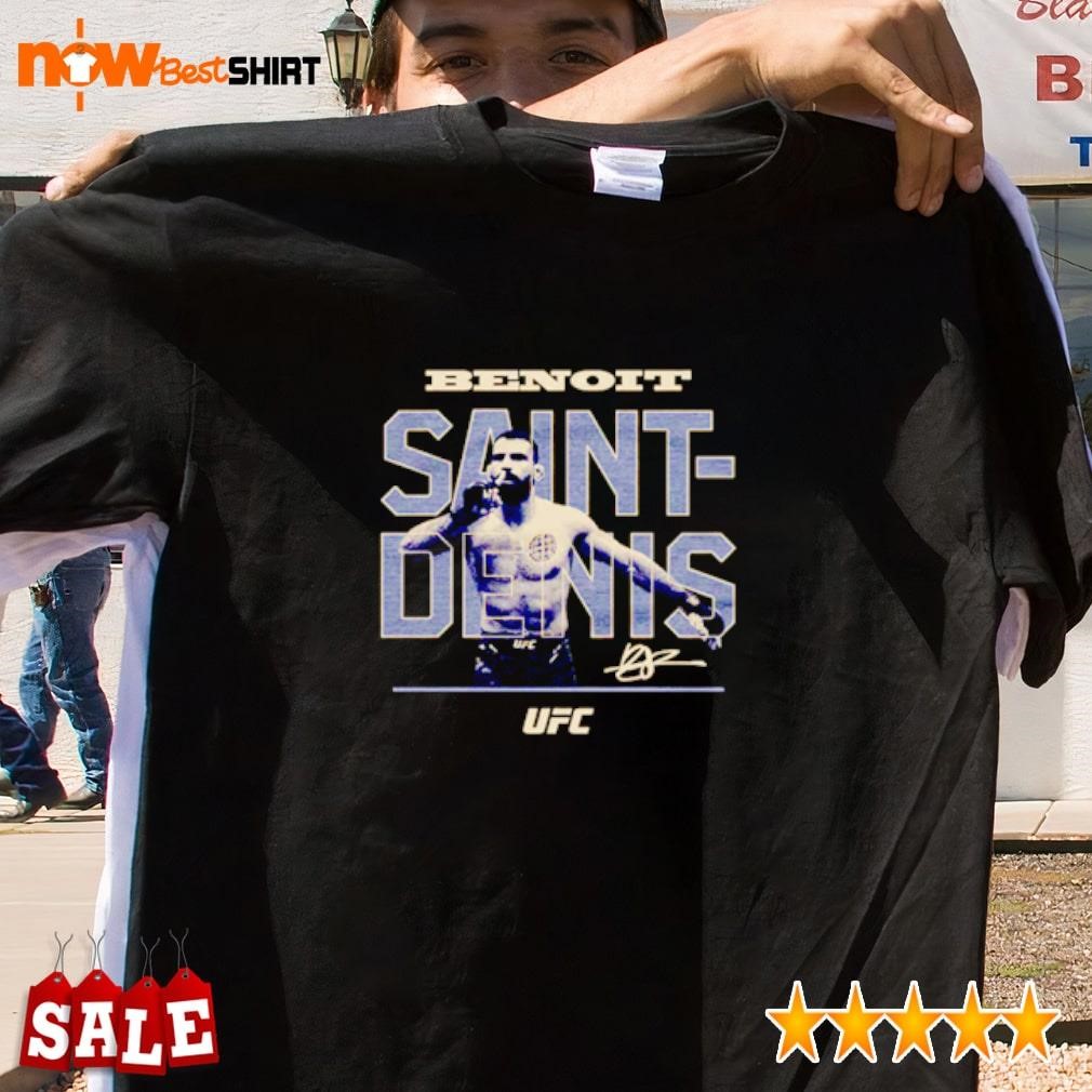 Benoit Saint Denis UFC signature shirt