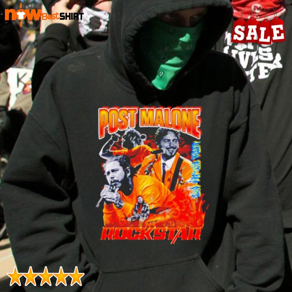 Post malone 2025 rockstar hoodie