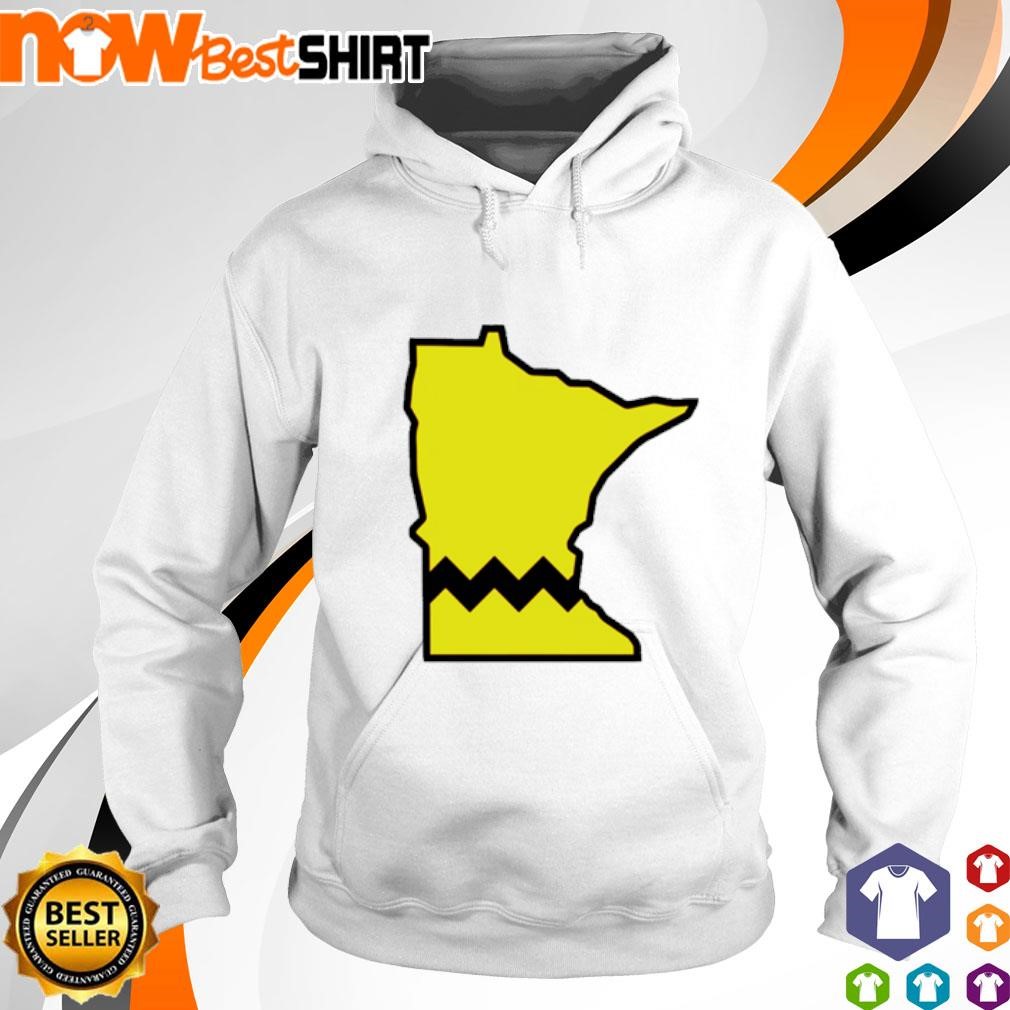 Charlie Brown Minnesota State Map shirt hoodie