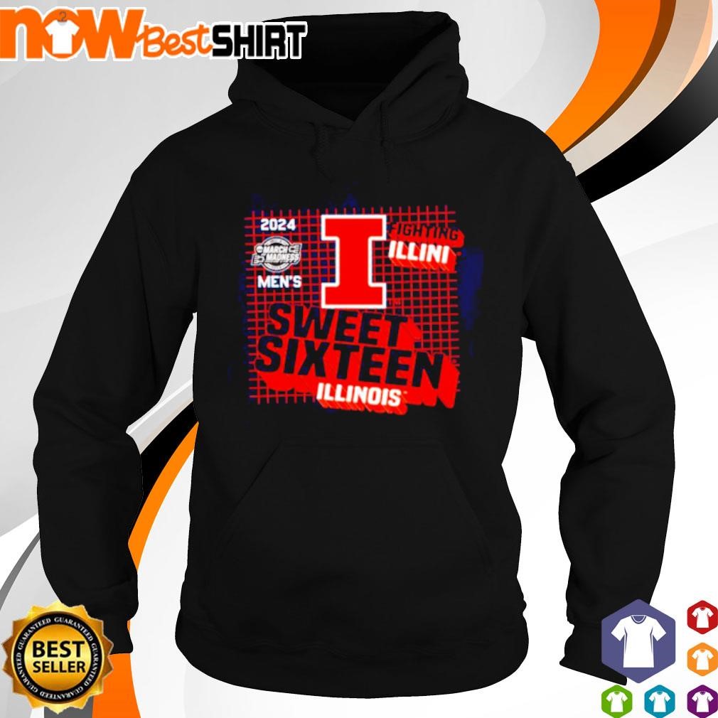 Illinois Fighting Illini Sweet Sixteen 2024 shirt hoodie