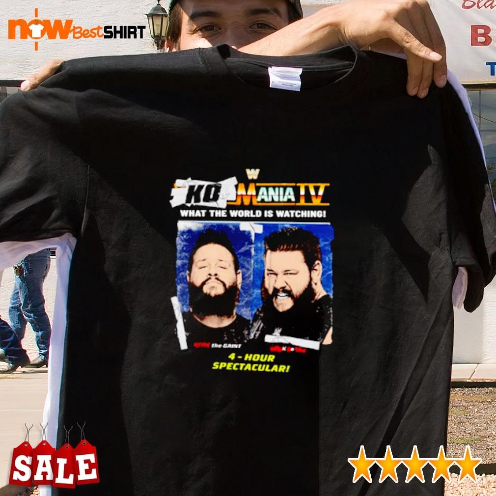 Kevin Owens what the world is watching 4 hour spectacular shirt