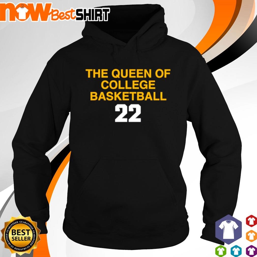 The queen of college basketball 22 Caitlin Clark shirt hoodie