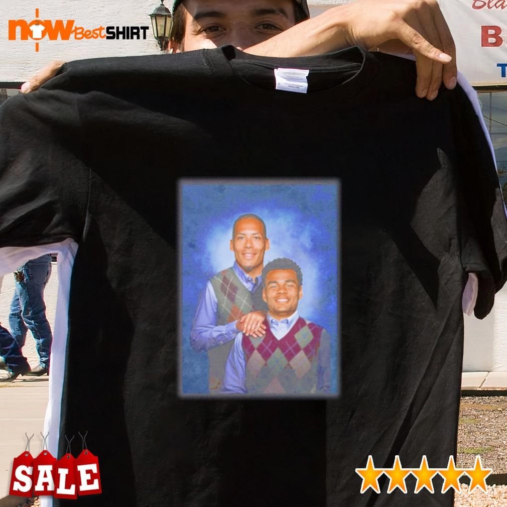 Virgil Van Dijk Cody Gakpo Soccer Liverpool Netherlands Football Euro 2024 shirt
