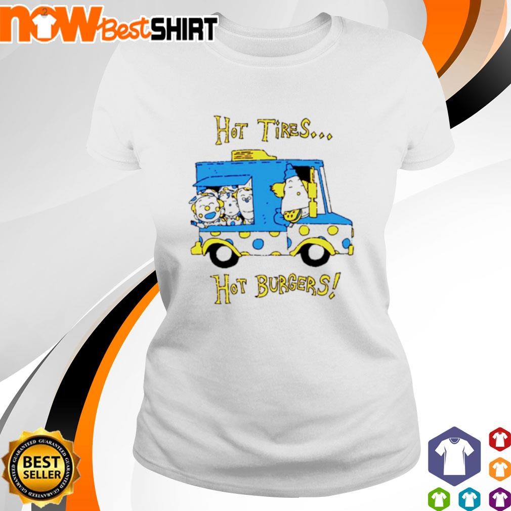 Bigtop Burger hot tires hot burgers shirt ladies-tee