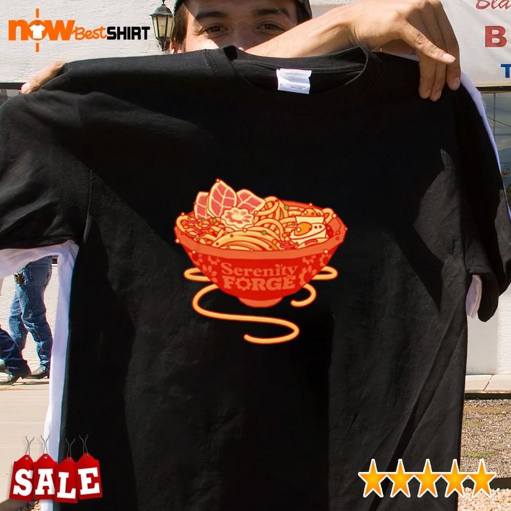 Serenity Forge 10th Anniversary Ramen Noodles shirt