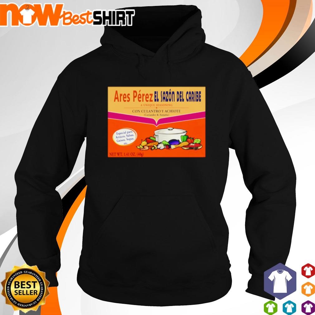 El Sazón del Caribe Ares Perez Sazon Box hoodie