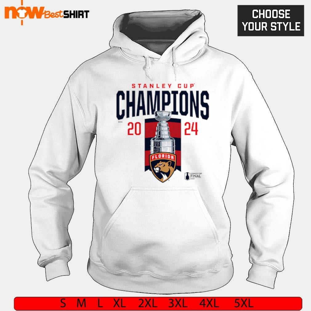 Florida Panthers 2024 Stanley Cup Champions hoodie