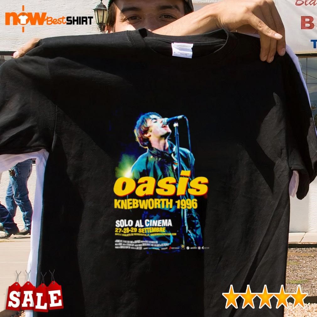 Oasis Knebworth 1996 Solo Al Cinema shirt